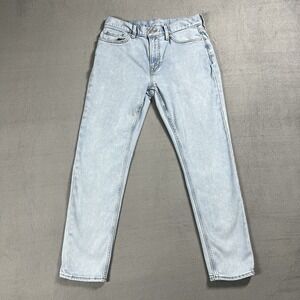 Banana Republic Jeans Mens 32x30 Blue Traveler Athletic Straight Stretch Denim